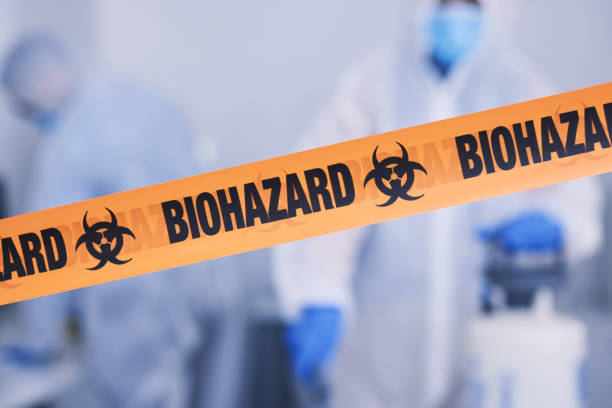 Professional Biohazard Cleanup technician working in Fort Smith, AR